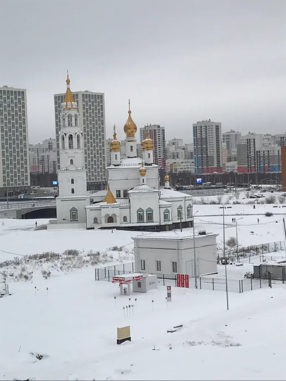Квартира Квартира Уютная студия с видом на парк — Екатеринбург