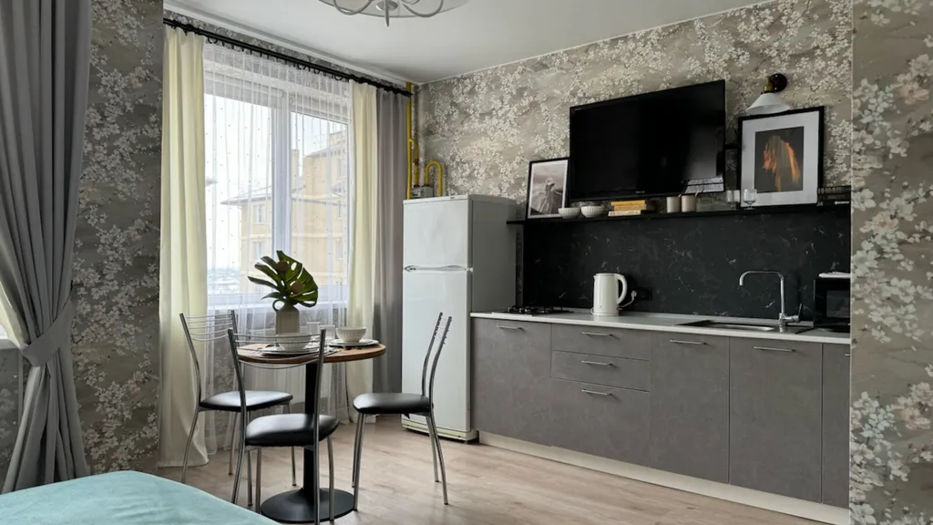 Уютная квартира-студия на Шоссейной.