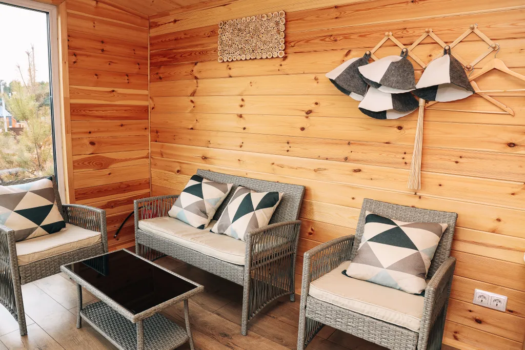 Коттедж Дом с баней чаном и беседкой — Семеновское