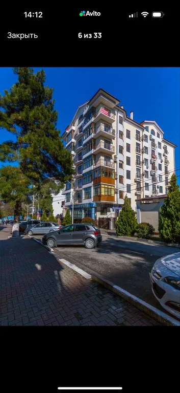 Первая береговая линия, 2-комнатная квартира с шикарным видом на море