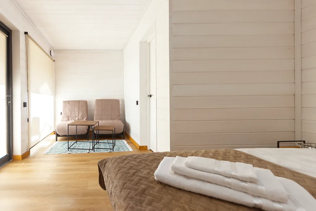 Домик с видом на Гуамское ущелье и выходом к бассейну