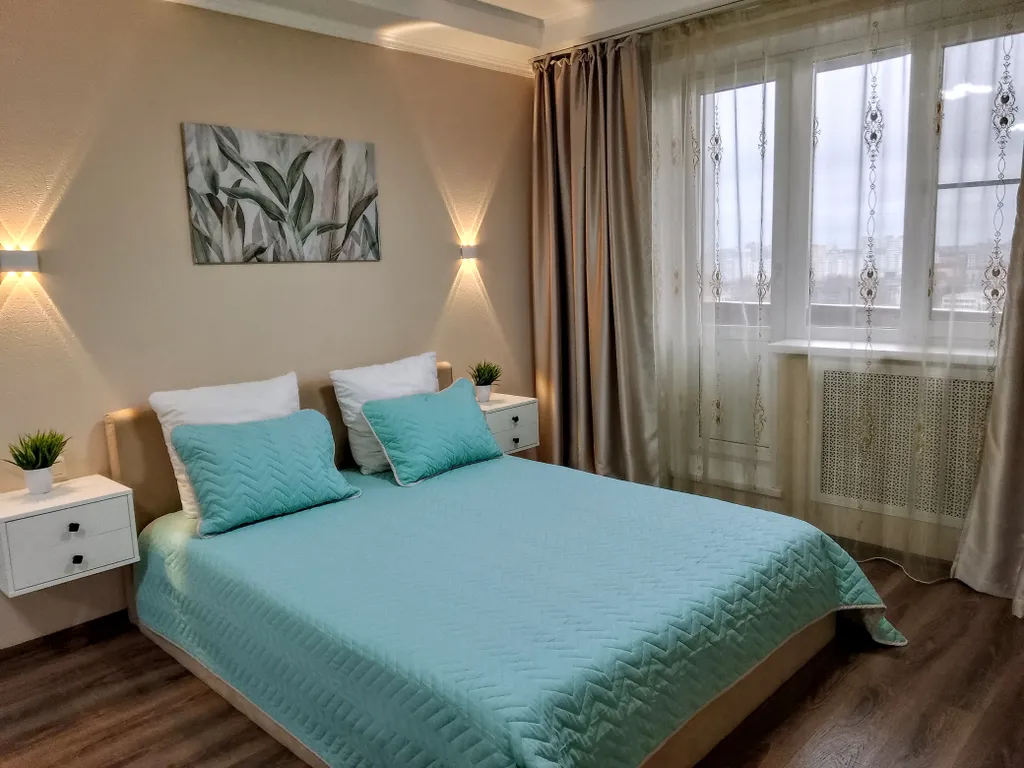 Уютные апартаменты с шикарным видом на город