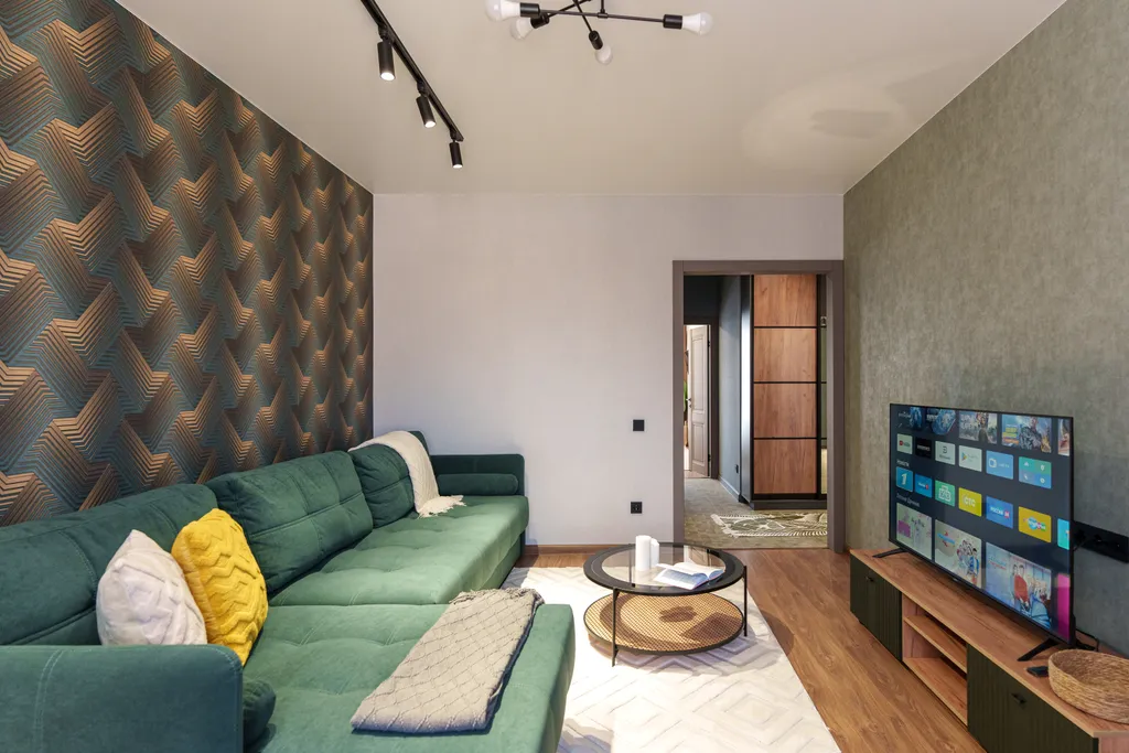 Умная двухкомнатная квартира от YoZu рядом с парком Галицкого