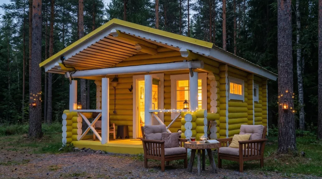 Дом 20m2 — чан, кухня, Wi-Fi