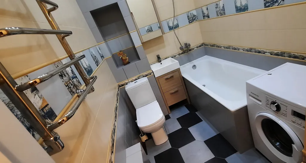 Квартира студия с дизайнерским ремонтом