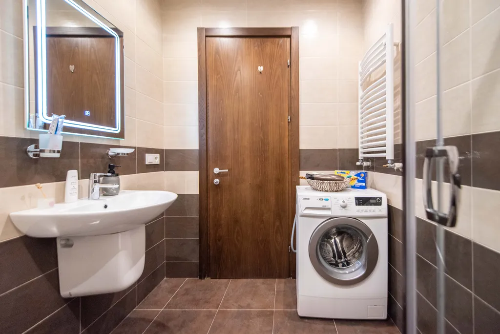 Светлая квартира с прекрасном видом на город и парк