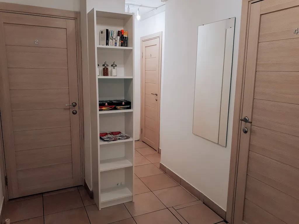 Комната со своим санузлом и мини-кухней в историческом центре