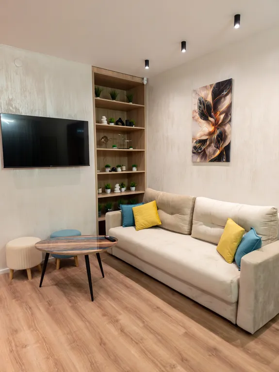 Новые апартаменты с террасой в центре Светлогорска