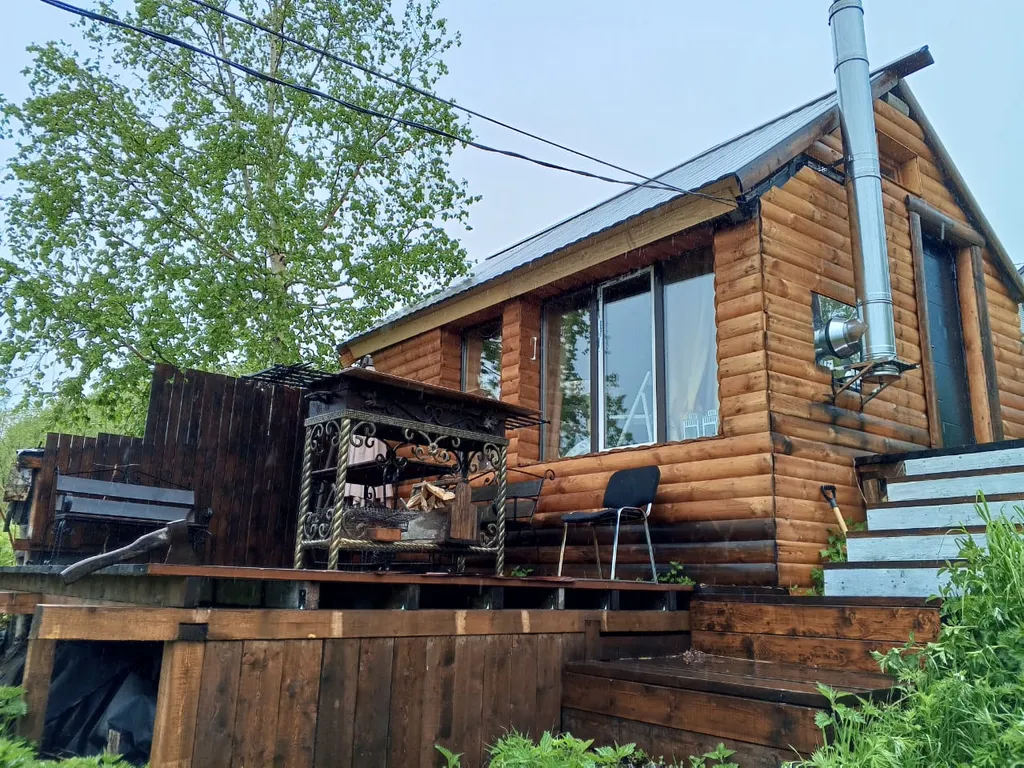 Домик в центре города, вид на бухту