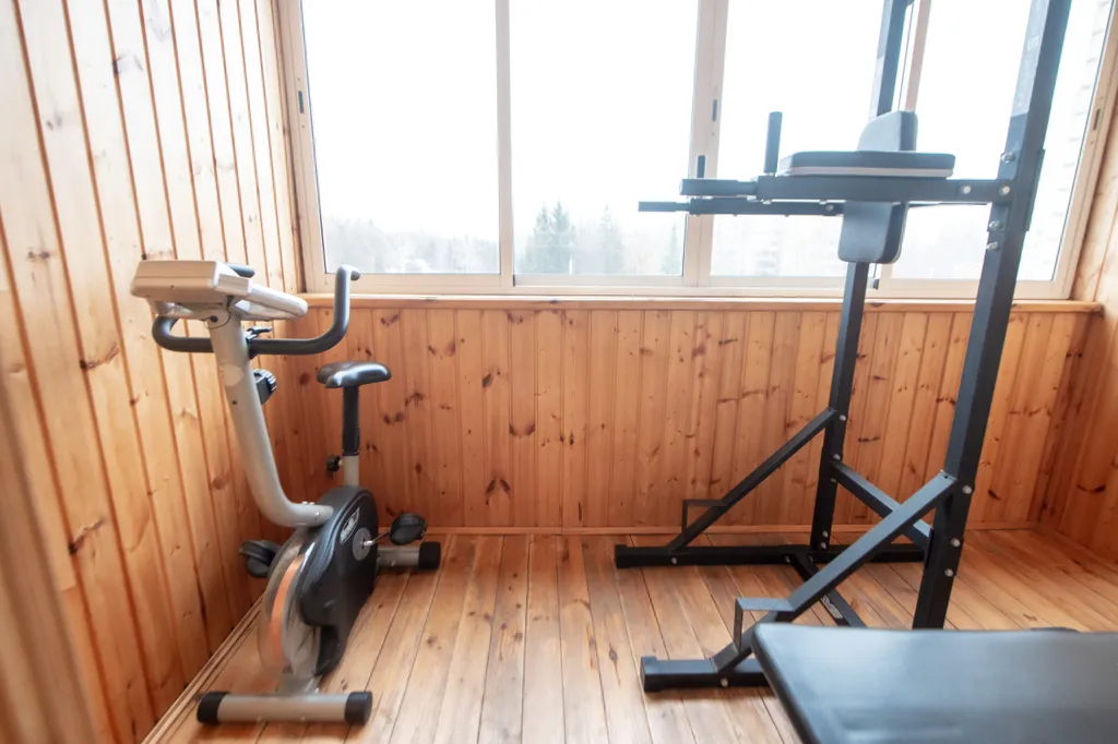 Просторная квартира недалеко от МНТК, с тренажерами, гостиничный сервис