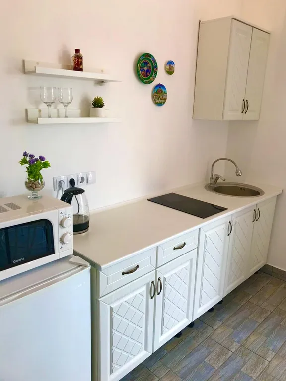 Квартира Семейная студия с террасой видом на горы и море — аренда посуточно в Коктебель