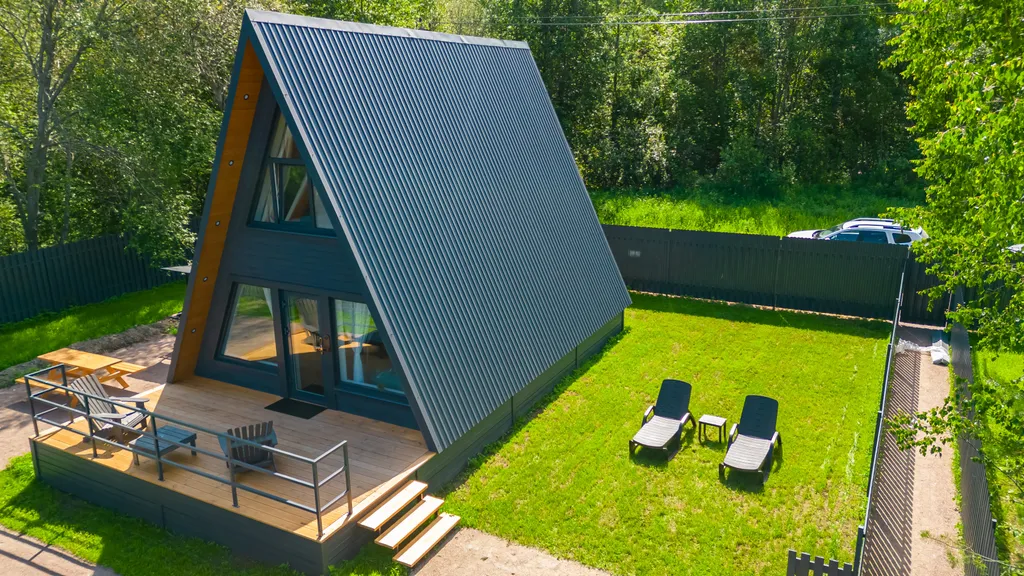 Коттедж Дом Eco на Красном озере — Коробицыно