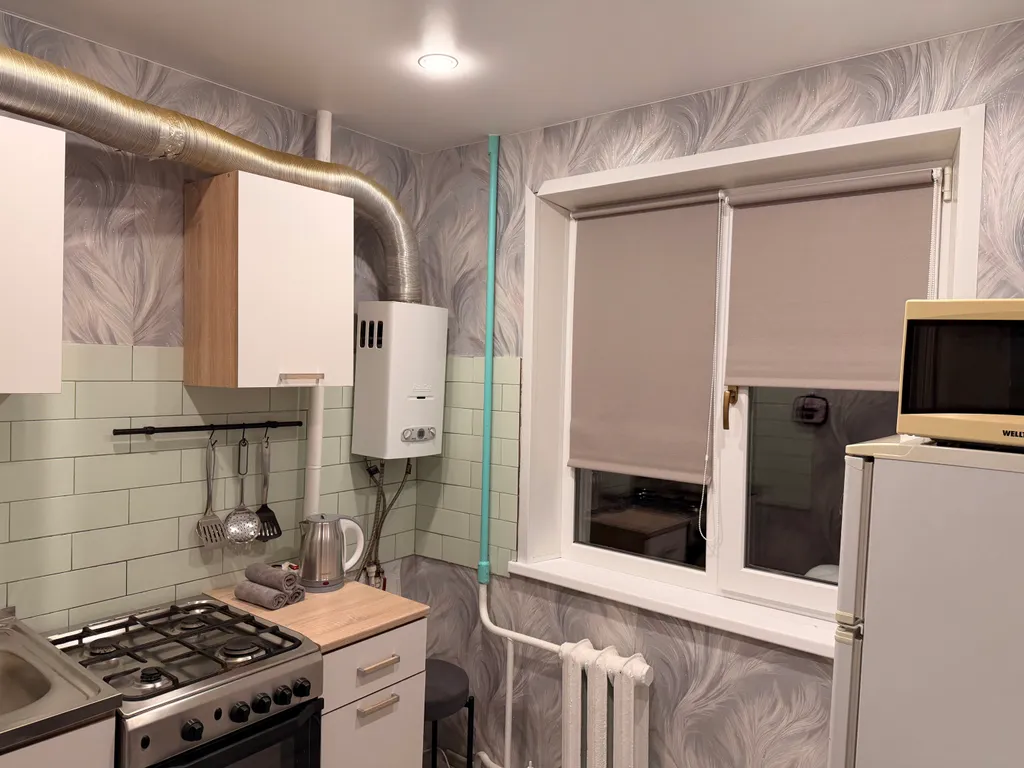 Уютная двухкомнатная квартира в тихом районе города