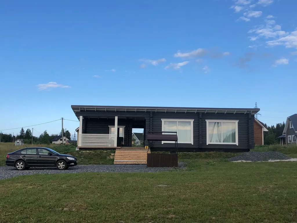 Коттедж с сауной недалеко от озера