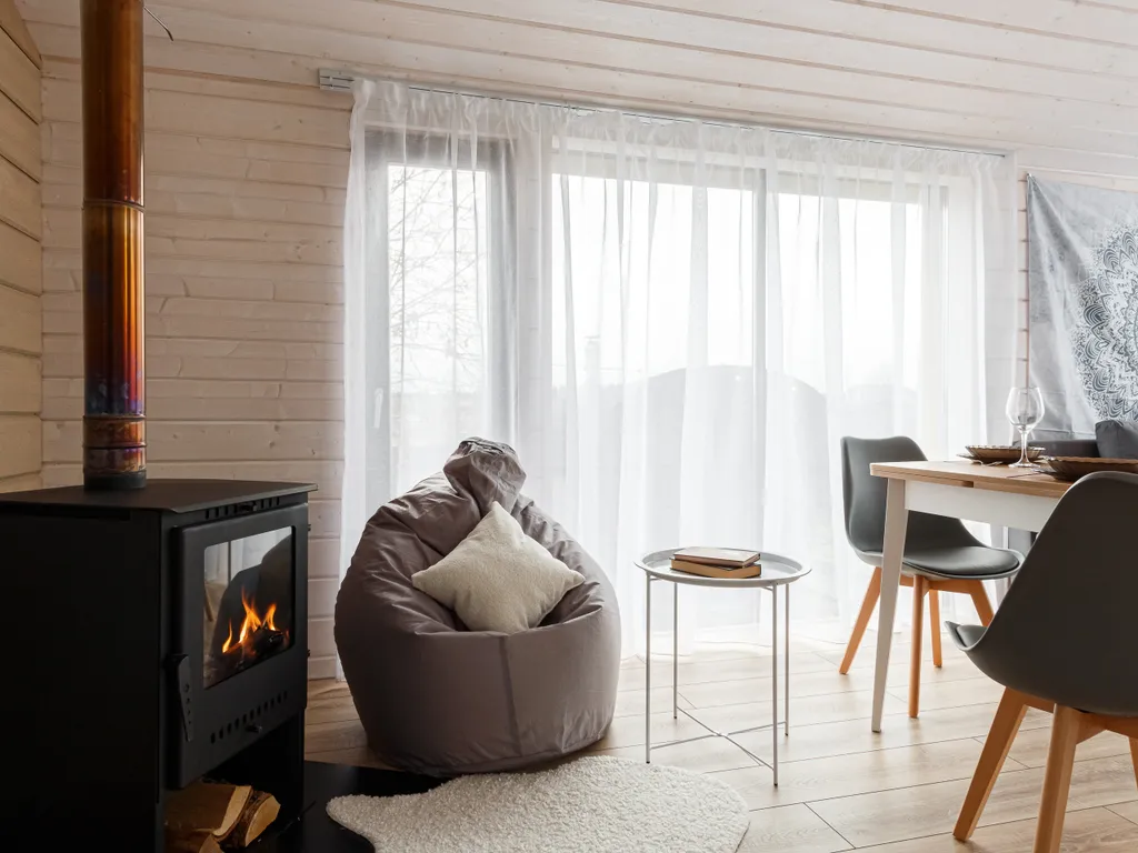 Семейный дом с баней и печью