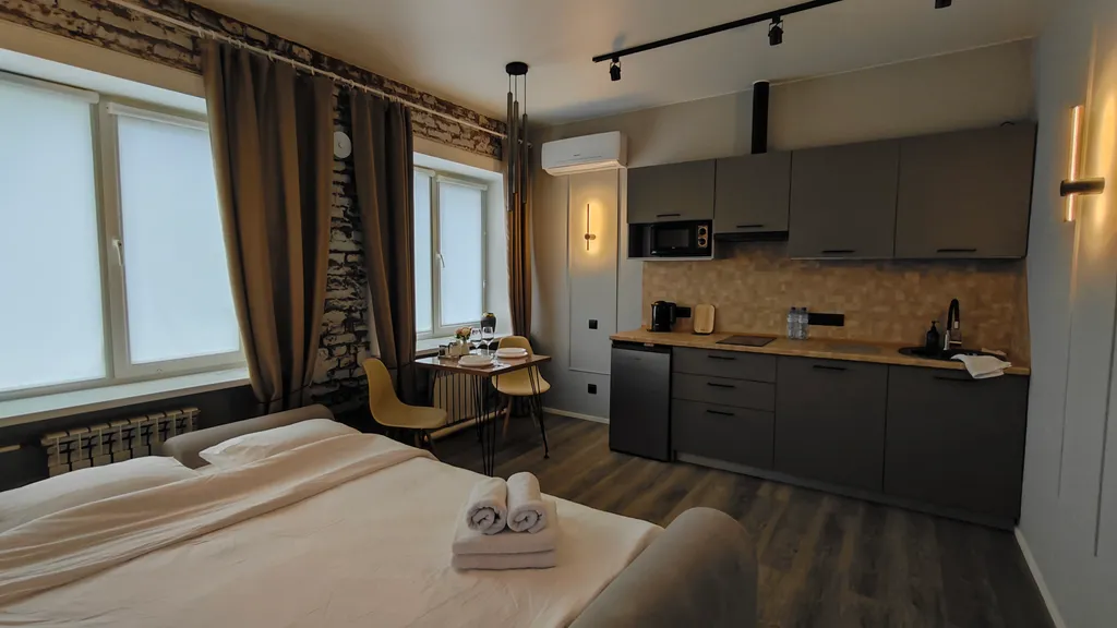 Квартира Уютная квартира-студия рядом с набережной — Ярославль