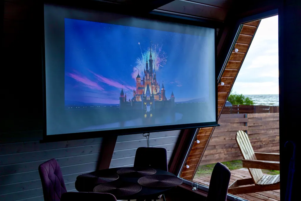 Aframe lux black (Дом на берегу Рыбинского водохранилища)