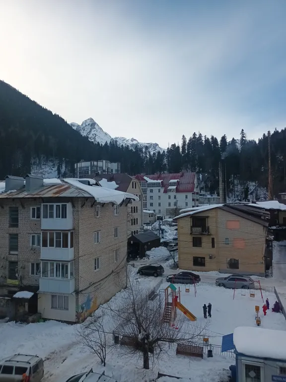 Шикарная квартира с видом на гору Семён Баши и Белалакая