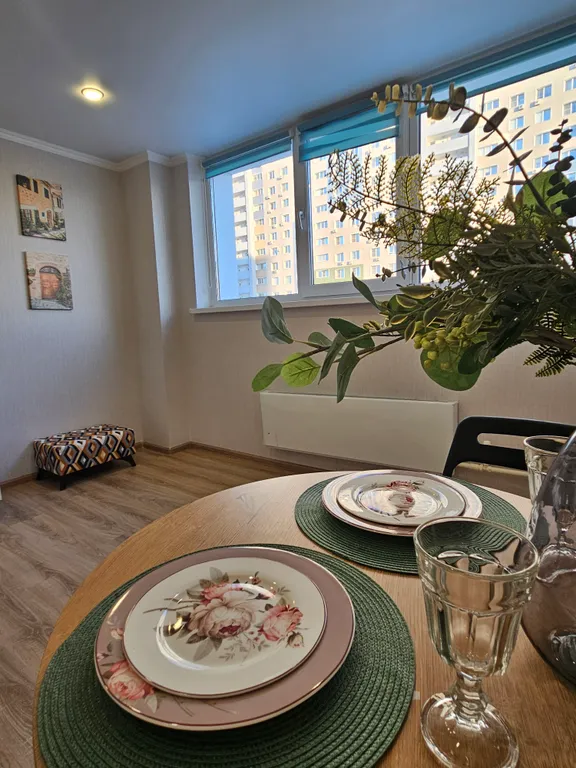 Уютная квартира в современном квартале рядом с лесом