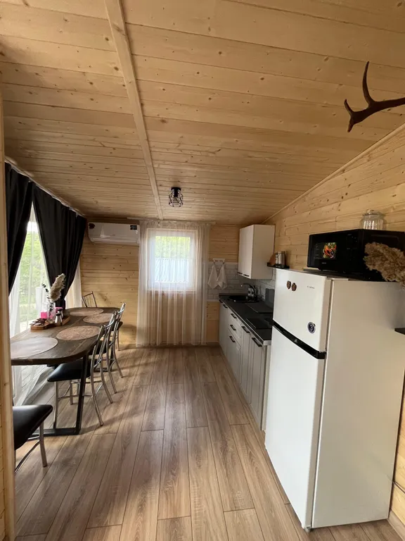 Уютные домики с баней и тёплой купелью