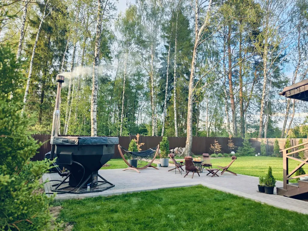Дом 108m2 — чан, кухня, Wi-Fi