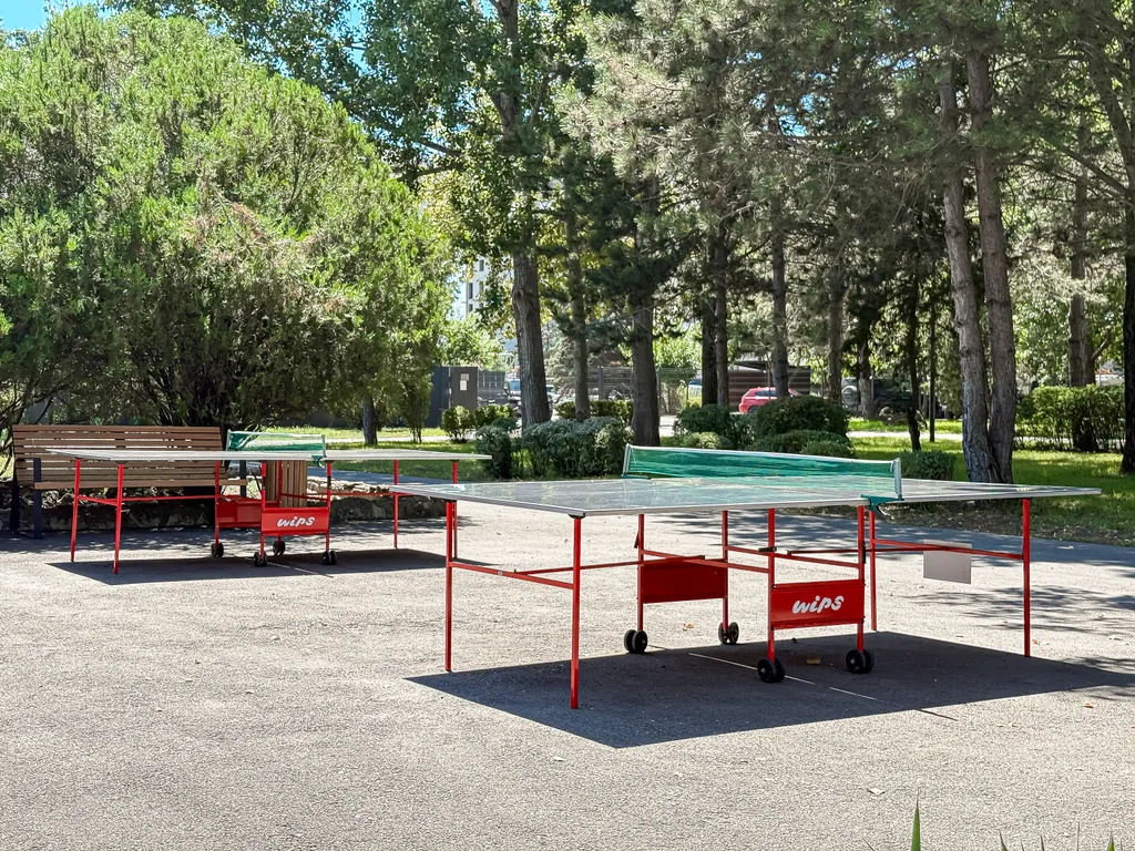 Квартира Квартира Студия в апарт-отеле с бассейном, собственным песчаным пляжем, парком — Анапа