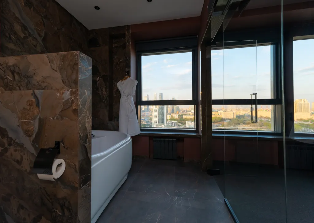 Двухкомнатный представительский люкс с шикарными видами на Парк Победы