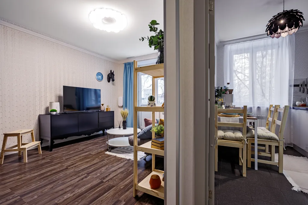 Квартира Квартира Belorusskaya railway station cozy apartment with parking — Москва