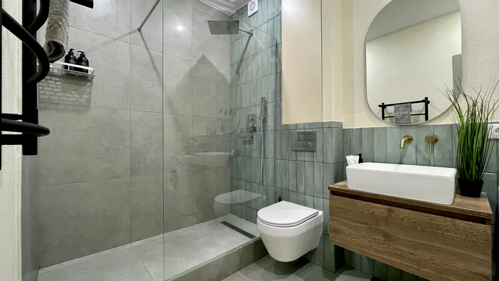 Квартира с видом на речной берег