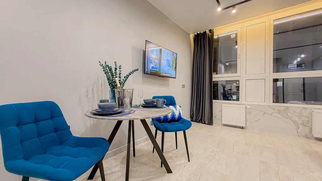 Квартира Квартира Стильная Smart-студия с джакузи в центре Краснодара — Краснодар