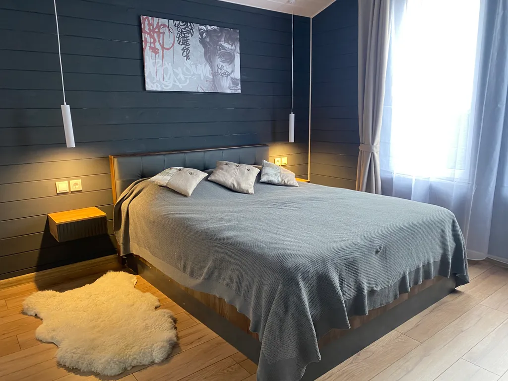 Коттедж Дом с сауной на границе с лесом и озером — Семеновское