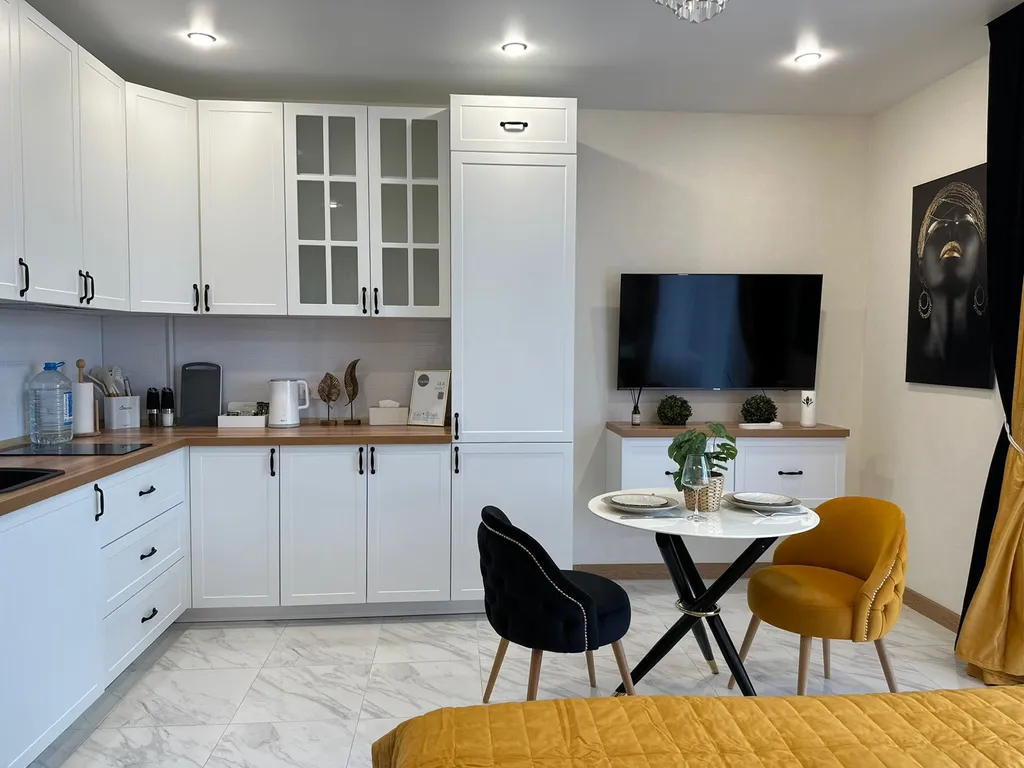 Уютная, новая студия с современным ремонтом