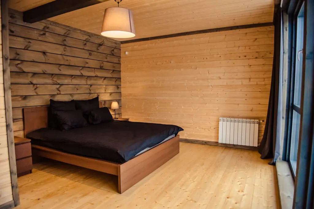 Дом В стиле лофт мини с панорамными окнами