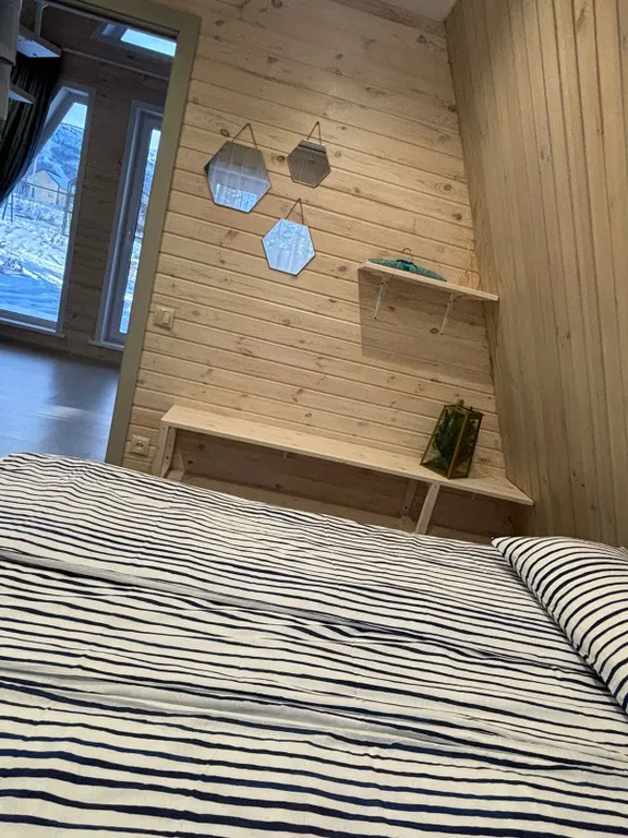 Новый дом с видом на гору