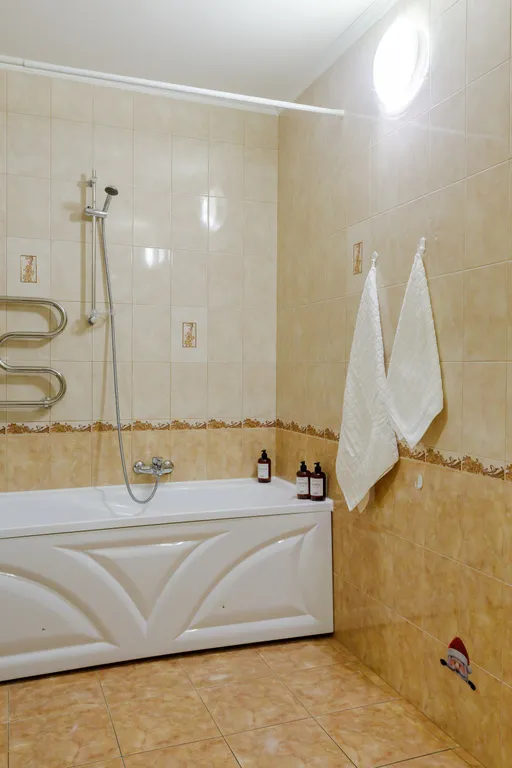 Квартира Современная двухкомнатная квартира с видом на Волгу 110 м — Самара