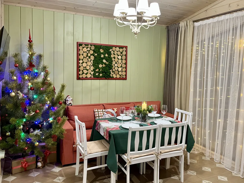 Коттедж Дизайнерский коттедж на берегу озера Волго на Селигере — Турбаза Чайка