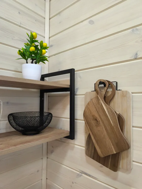 Дом шале с горячей купелью на террасе