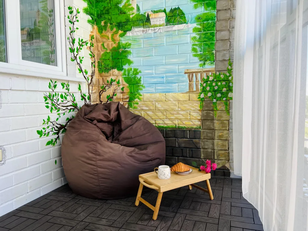 Студия + спальня с джакузи и панорамным балкон около ЛА Трактор