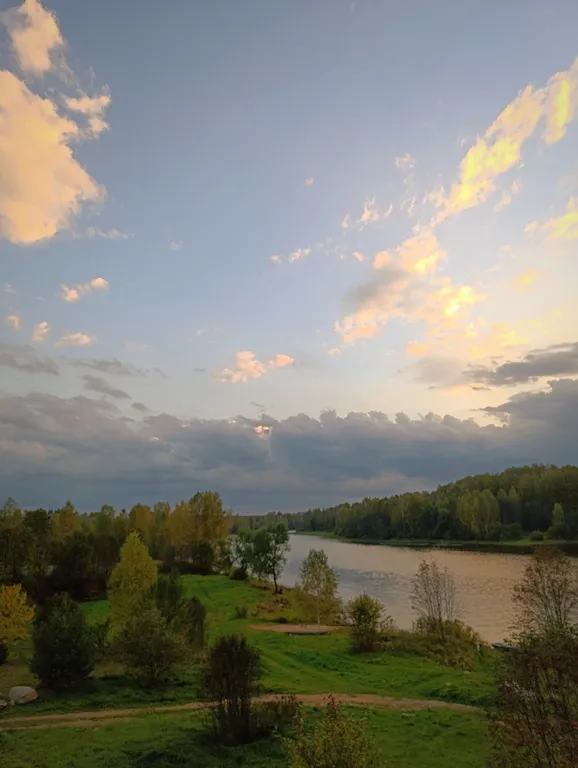 Шале с сауной на берегу реки