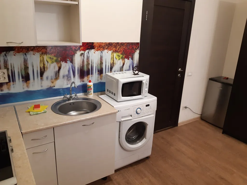 Двухкомнатная студия люкс в Гостевом доме Домашний