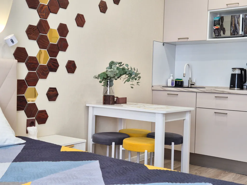 Студия в Летнем с видом на лес