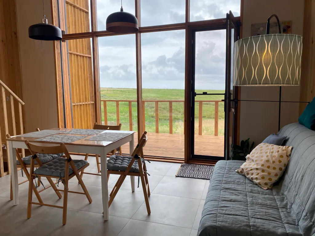 Дом с террасой с видом на море