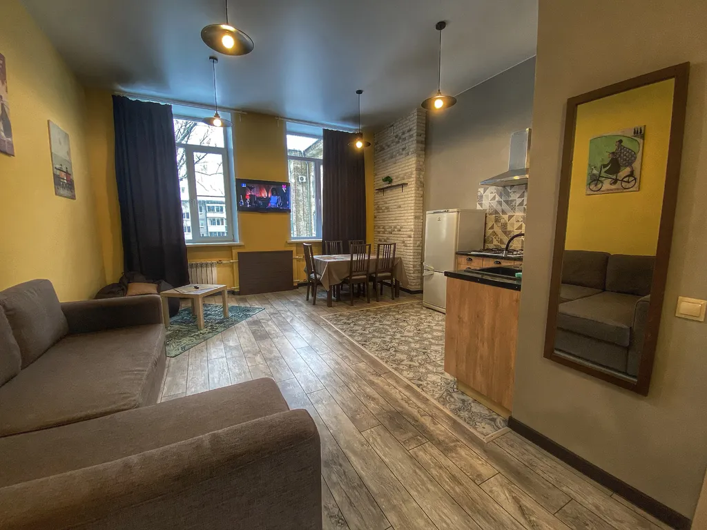 Двухкомнатная квартира в центре города