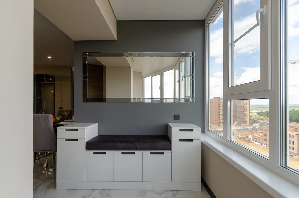 Изящная 1 комнатная квартира с видом на Волгу