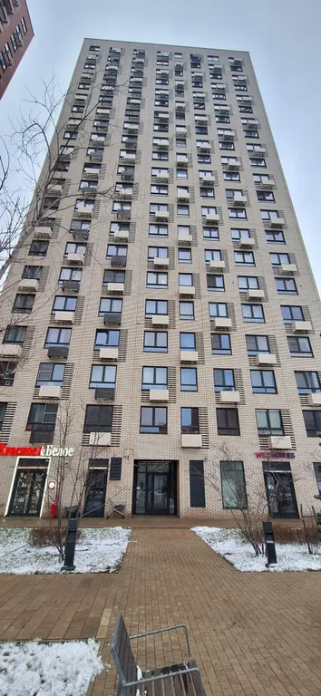 Студия на 19-м этаже, 30 М². Рядом с парком Сокольники