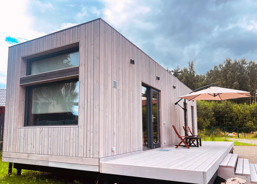 Коттедж Новый уютный домик на лесной опушке в 20 минутах от города — Санкт-Петербург