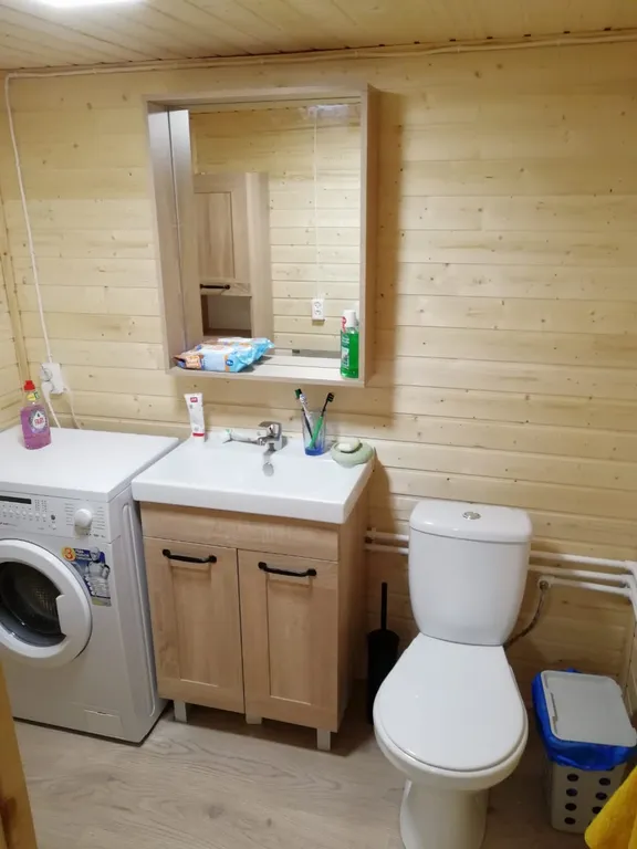 Настоящий деревенский домик в Карелии