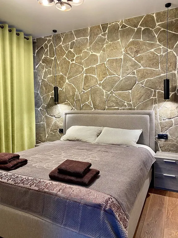 Уютная квартира с видом на лес Dombay flats "Горы"