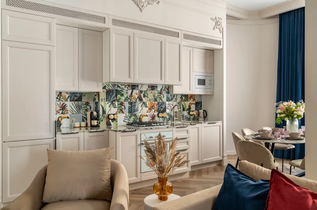 Квартира Дизайнерские апартаменты с камином в самом центре — Санкт-Петербург