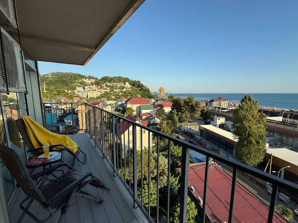 Двухкомнатная квартира в 2 минутах самого лучшего пляжа в Дагомысе